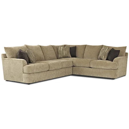 Contemporary L-Shaped Sectional Sofa